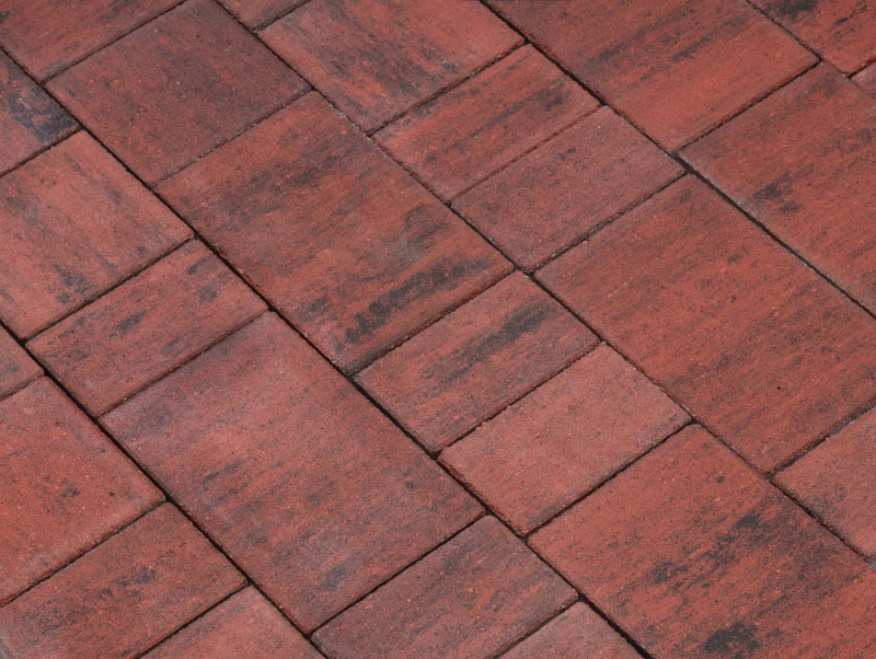 Б.1.Гм.6 Плитка тротуарная "Городской микс" 60 мм Колормикс Кремль