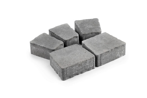 Б.1.ПИ.6 Плитка тротуарная "Антик" 60 мм Стандарт серый