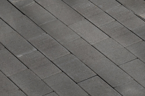 В.1.П.8 Плитка тротуарная "Брусчатка" 200х100х80 Стандарт серый (микрофаска)