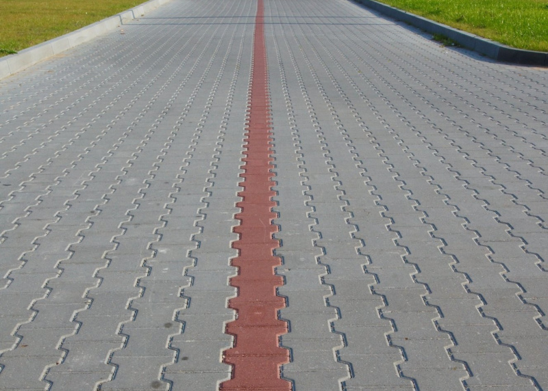 В.1.Ф.8 Плитка тротуарная "Катушка" 200х163х80 Стандарт серый