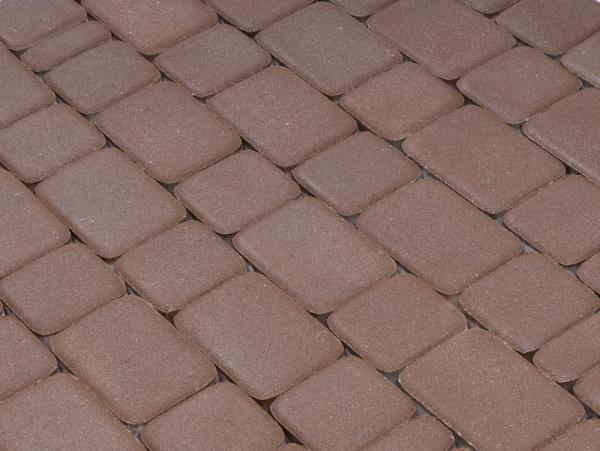 Б.1.Кл.6 Плитка тротуарная "Классико" 60 мм Стандарт коричневый