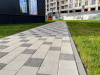 Б.3.К.6 Плитка тротуарная "Квадрат" 200х200х60 Мрамор белый