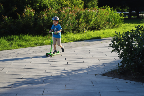 Б.6.П.8 Плита тротуарная "Прямоугольник" 900х300х80 Стандарт серый (плита шаговая)