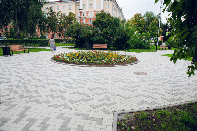 Г.1.П.10 Плитка тротуарная "Брусчатка" 200х100х100 Стандарт черный