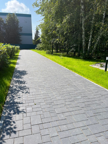 Б.1.РБ.6 Плитка тротуарная "Бавария" 60 мм Стандарт черный