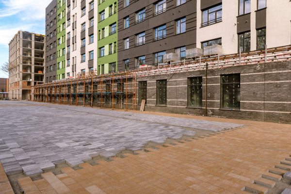 Б.2.П.6 Плита тротуарная "Прямоугольник" 600х300х60 Колормикс Соборная площадь