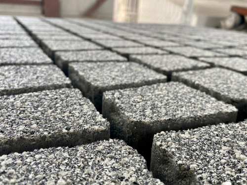 Б.1.ПИ.6 Плитка тротуарная "Антик" 60 мм Мрамор Черный с белым Б.1.ПИ.6 Плитка тротуарная "Антик" 60 мм Мрамор Черный с белым