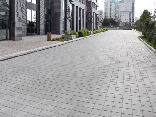 Б.3.К.6 Плитка тротуарная "Квадрат" 200х200х60 Стандарт серый Б.3.К.6 Плитка тротуарная "Квадрат" 200х200х60 Стандарт серый