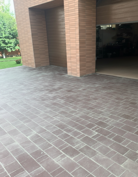 Б.1.Гм.6 Плитка тротуарная "Городской микс" 60 мм Стандарт коричневый