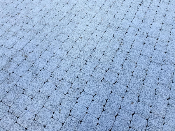 Б.1.Кл.6 Плитка тротуарная "Классико" 60 мм Мрамор Белый с черным