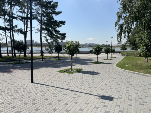 Б.1.К.6 Плитка тротуарная "Квадрат" 100х100х60 Стандарт серый Б.1.К.6 Плитка тротуарная "Квадрат" 100х100х60 Стандарт серый