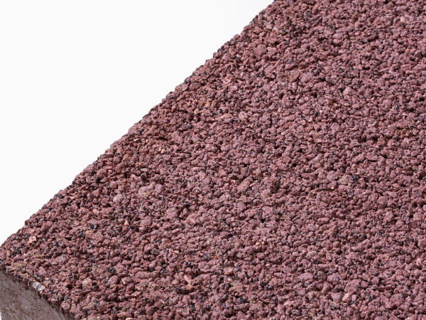 Б.2.П.6 Плита тротуарная "Прямоугольник" 600х300х60 Гранит красный с черным Б.2.П.6 Плита тротуарная "Прямоугольник" 600х300х60 Гранит красный с черным