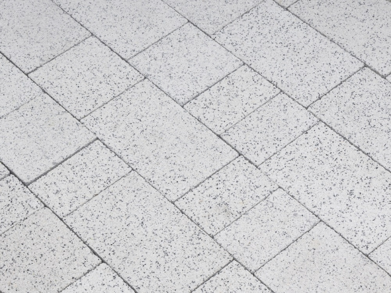 Б.1.Гм.6 Плитка тротуарная "Городской микс" 60 мм Мрамор Белый с черным