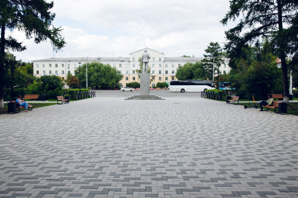 Г.1.П.10 Плитка тротуарная "Брусчатка" 200х100х100 Стандарт черный